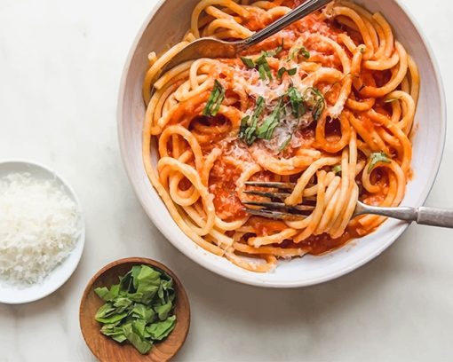 Italien Spaghetti adult paint by numbers