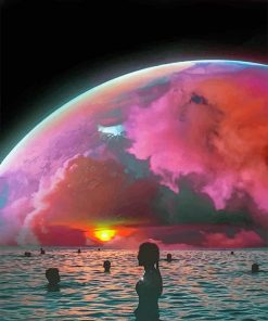 Moon Inhabitants Paint By Numbers