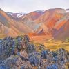 Mountains Paint by number