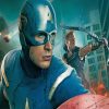 Avengers Captain America paint by number