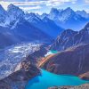 gokyo lakes trek adult paint by numbers