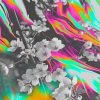 Abstract Colorful Flowers Paint By Numbers