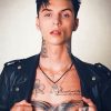 Andy Biersack Black Paint By Numbers