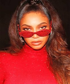 Stylish Byoncé Paint By Numbers