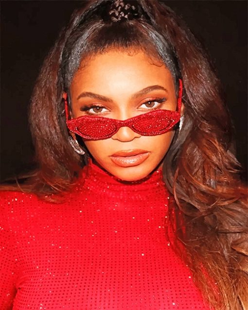 Stylish Byoncé Paint By Numbers