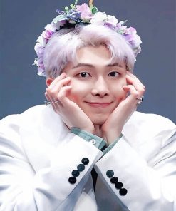 Cute Kim Namjoon Paint By Numbers