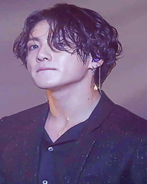 The South Korean Singer Jungkook Paint By Numbers