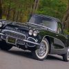 1961 Corvette All Black Paint By Numbers