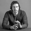 Adam Driver Black And White Paint By Numbers