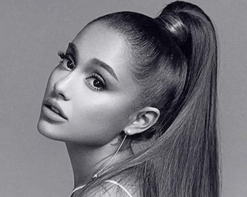Ariana Grande Black and White