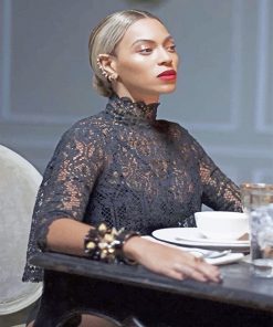 Classy beyoncé adult paint by numbers