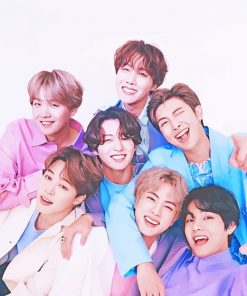 Cute BTS paint By Numbers