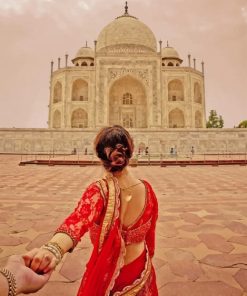 Follow Me Taj Mahal adult paint by numbers