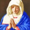 Giovanni Battista Salvi Da Sassoferrato Virgin Mary paint by number