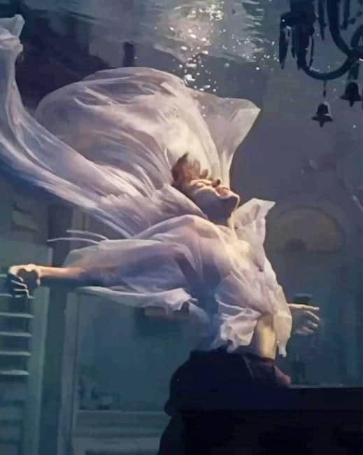 Harry Styles In The Water Paint By Numbers