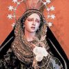 Lady Of Sorrows Statue Paint By Numbers