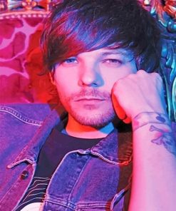 Louis tomlinson adult paint by numbers