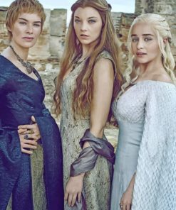 Margaery Cersei Daenerys adult paint by numbers
