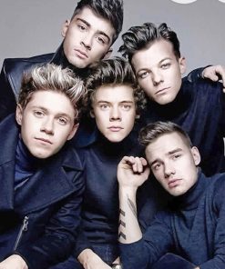 One Direction Photoshoot paint by numbers