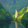 Roberto Gatto Peaceful Cruise paint by number