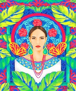 Santa ofelia adult paint by numbers