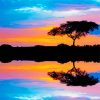 Sunrise Beautiful Uganda adult paint by numbers