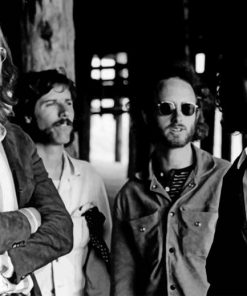 The Doors Rock Band paint by number