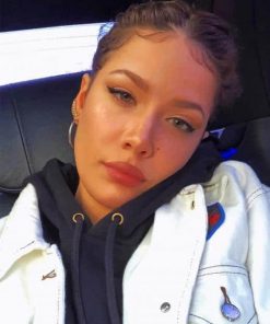 American Singer Halsey Paint By Numbers