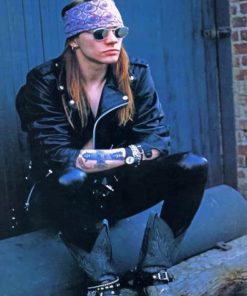 Axl Rose Singer paint by number