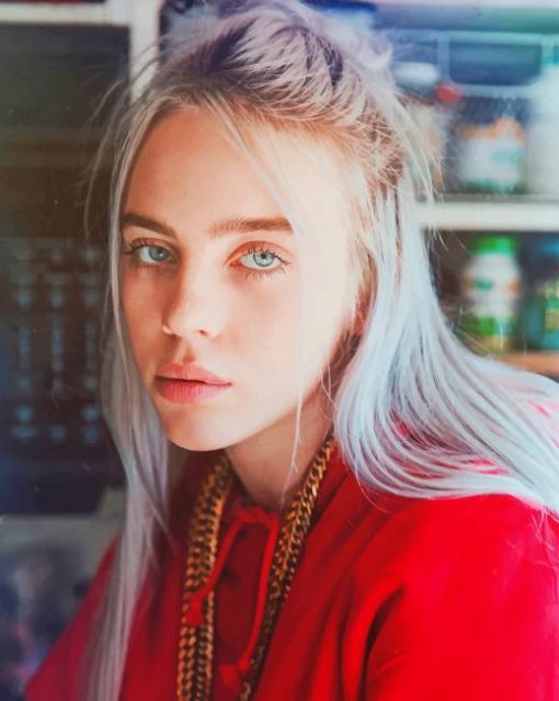 Billie Eilish Beautiful Face