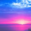 Blue And Purple View paint by number