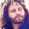 Chill Jim Morrison Flowers Crown paint by number