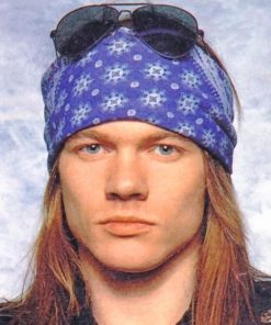 Cute Axl Rose paint by number