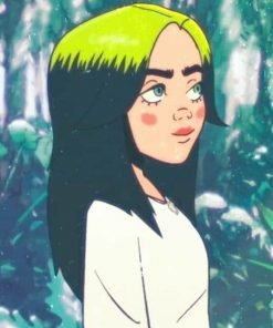 Cute Billie Eilish Paint By Numbers