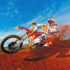 Dirt Bike paint by numbers