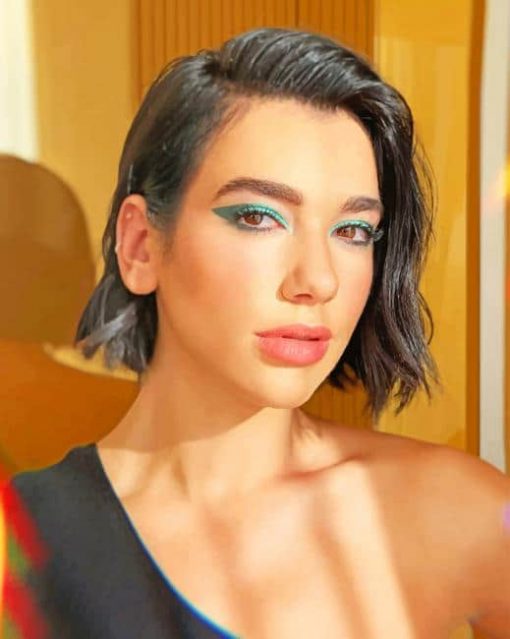 Dua Lipa British Singer Paint By numbers