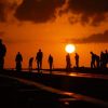 Farm Workers Sunset paint by numbers