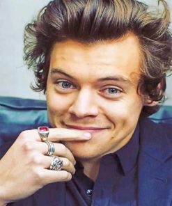 Handsome Harry Edward Styles Paint By numbers