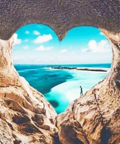 Heart Ocean Paint By numbers