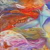Josephine Wall Spirit Of Flight paint by numbers