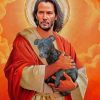 Keanu Reeves Jesus Christ Paint By Numbers