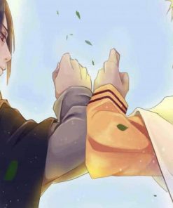 Naruto And Sasuke paint by numbers