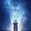 Powerful Lion Paint By numbers