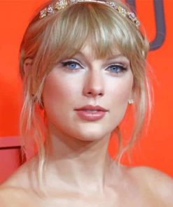 The Beautiful Taylor Swift paint by numbers