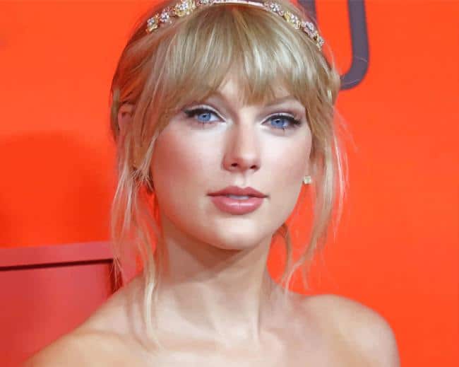 The Beautiful Taylor Swift paint by numbers