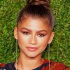 The Gorgeous Actress zendaya paint by numbers