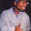 Tupac Thumps Up paint by number