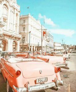 Vintage Aesthetic Retro Car paint by number