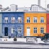 Copenhagen Snow paint by numbers