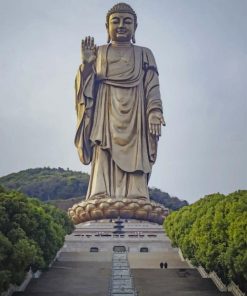 Gautama Buddha Statue paint by numbers